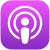 Subscribe on Apple Podcast Button